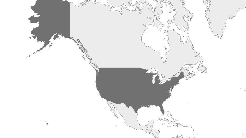 Map of the USA